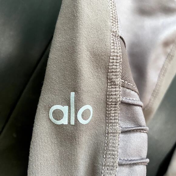 ALO Yoga High Waist Moto Legging Rose Quartz Women's Size S - Picture 5 of 5